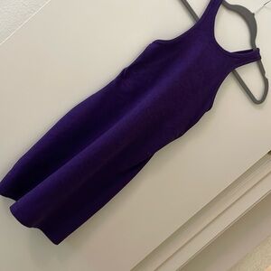 Beyond yoga purple dress with built in bra xs